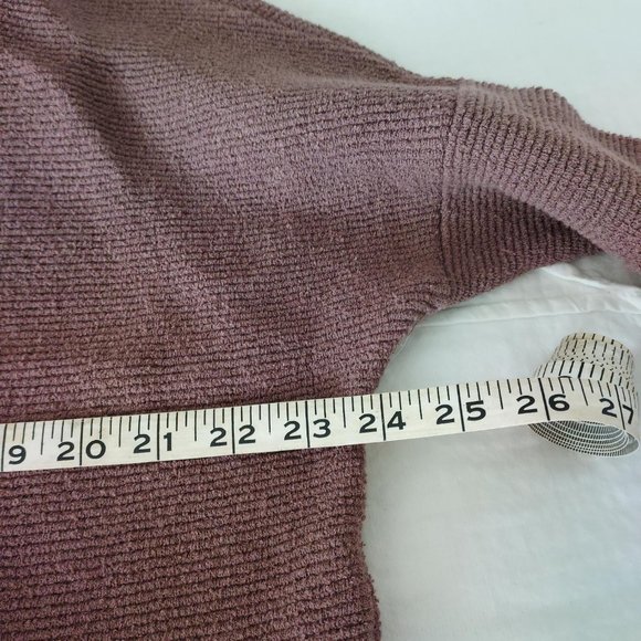 NWT Free People Ottoman sweater, brown/rose, XS - Picture 6 of 14